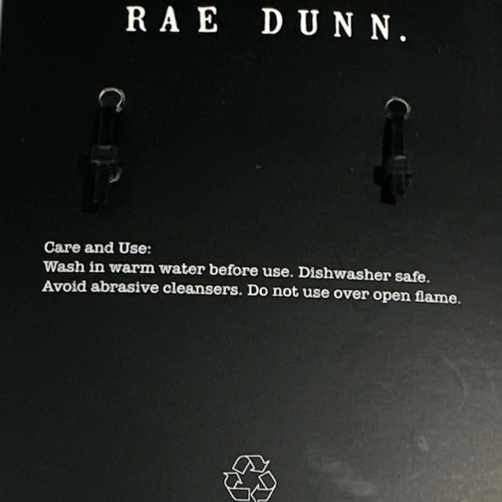 NEW Rae Dunn FLIP & MIX Mini Utensil 2pc Set